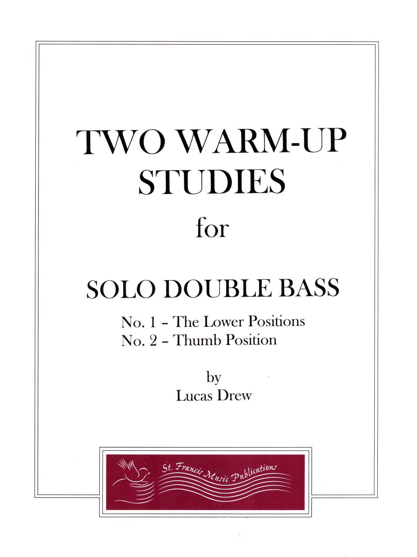 Drew Two Warm-Up Studies for Solo Double Bass