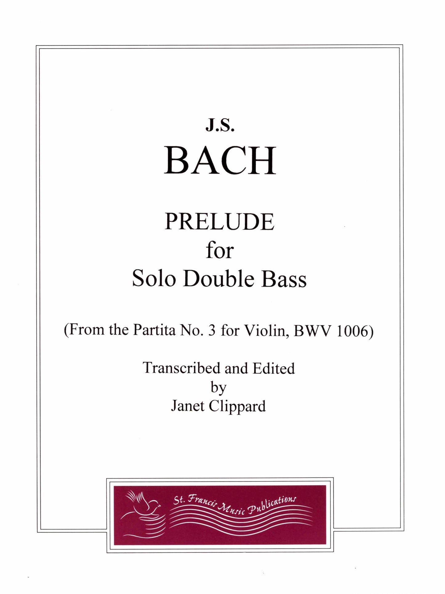 Bach Prelude for Solo Double Bass