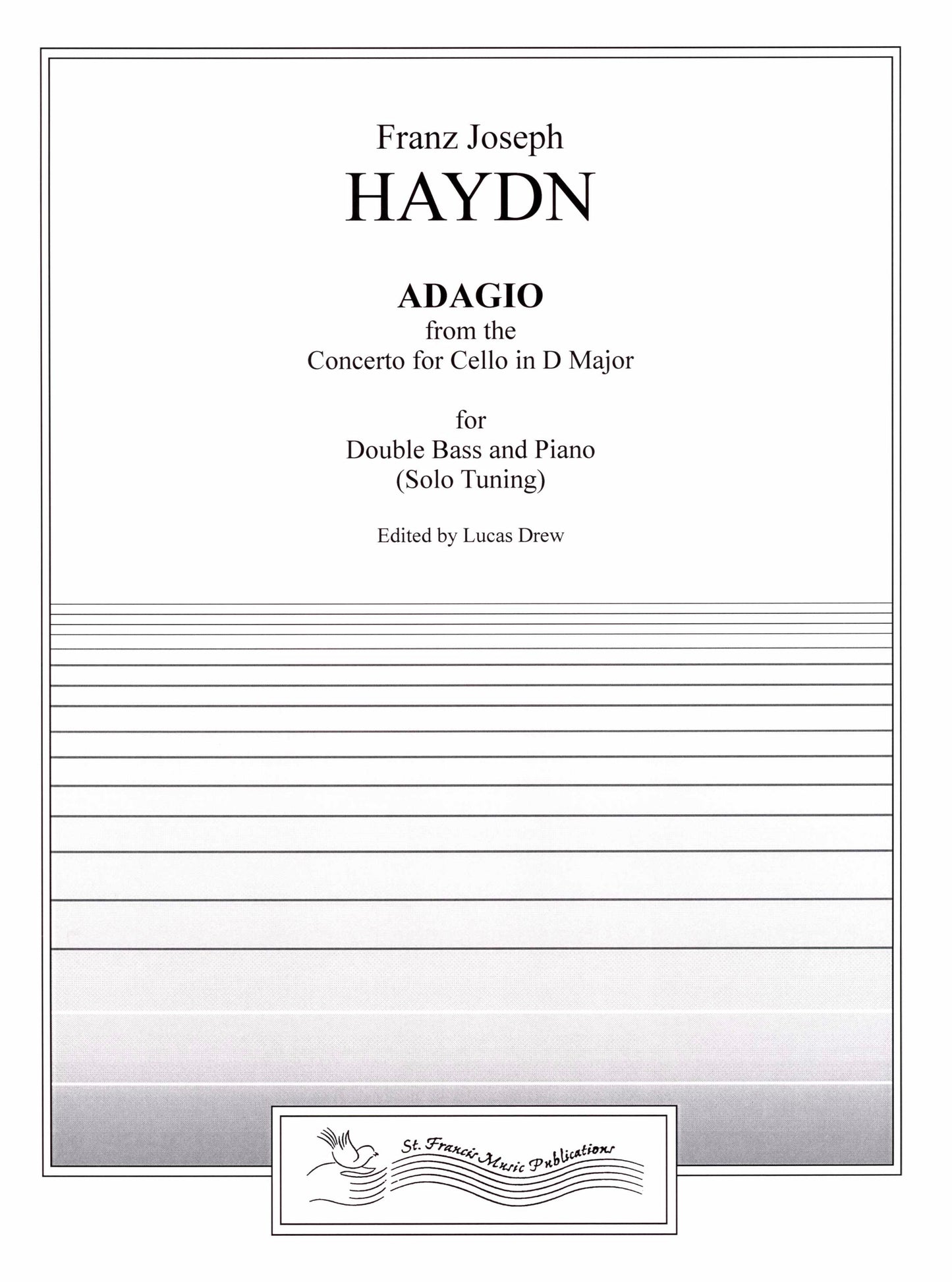 Haydn Adagio from the Cello Concerto in D Major for Double Bass & Piano