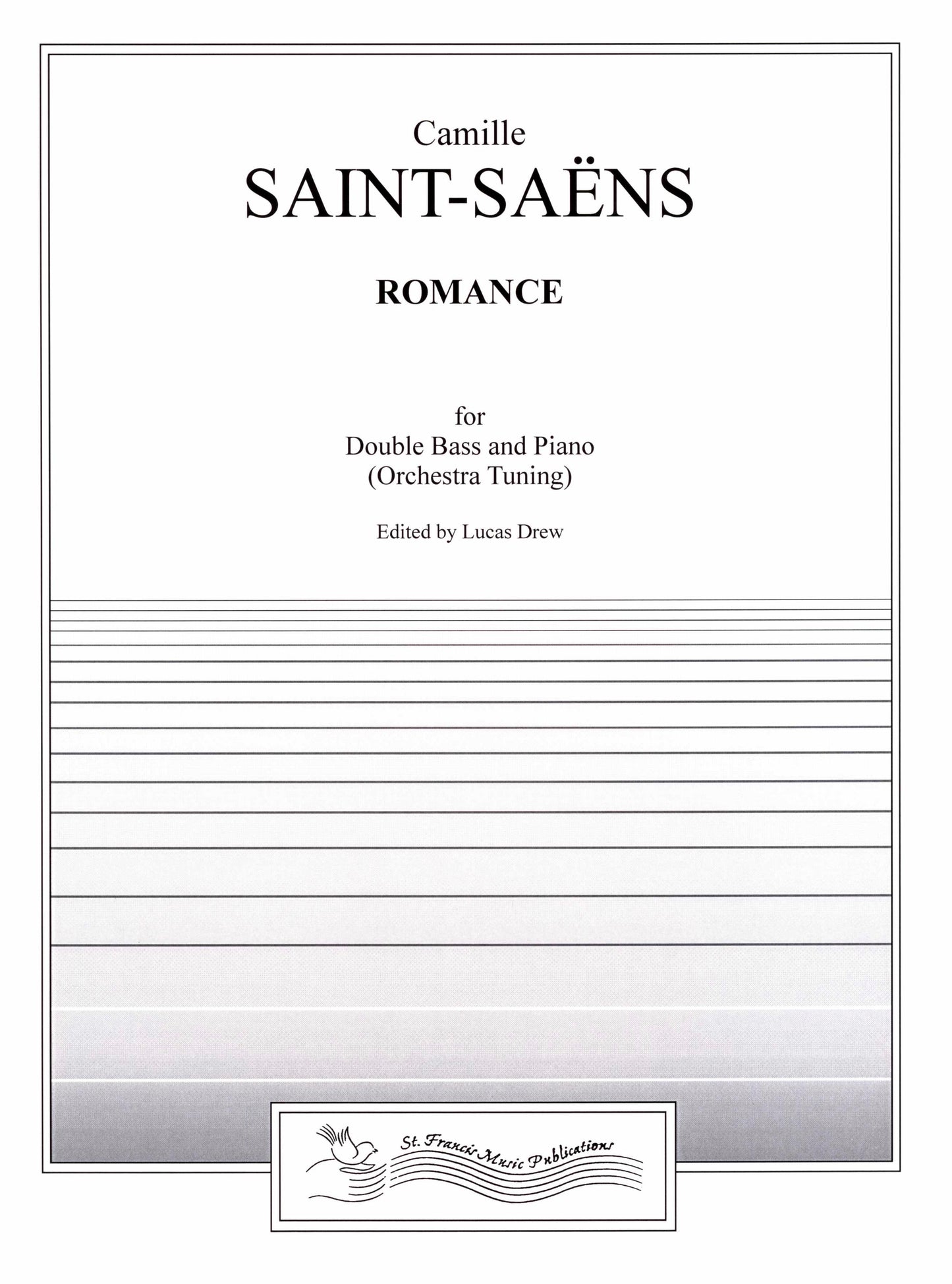 Saint-Saens Romance for Double Bass & Piano