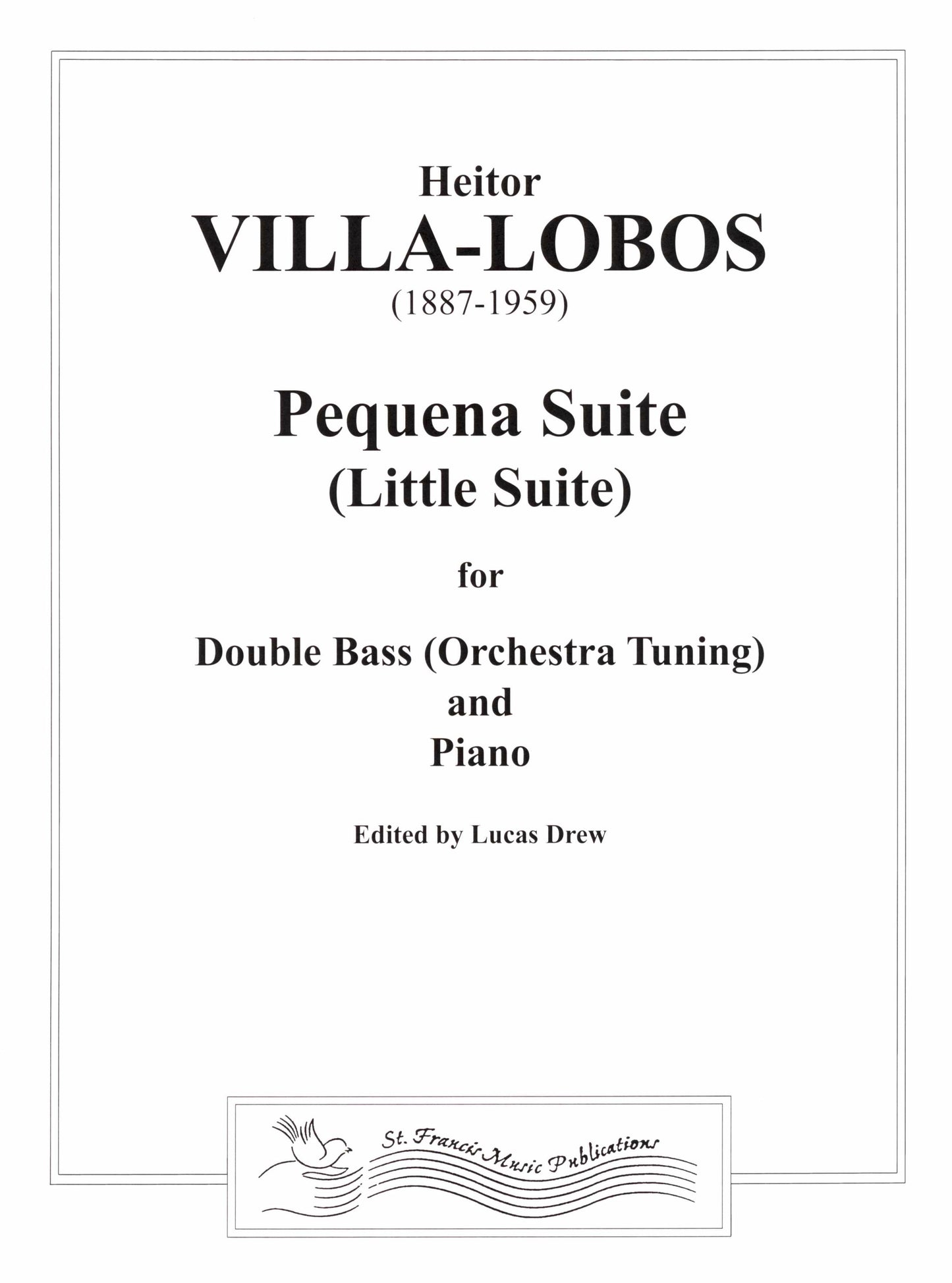 Villa-Lobos Pequena Suite for Double Bass & Piano