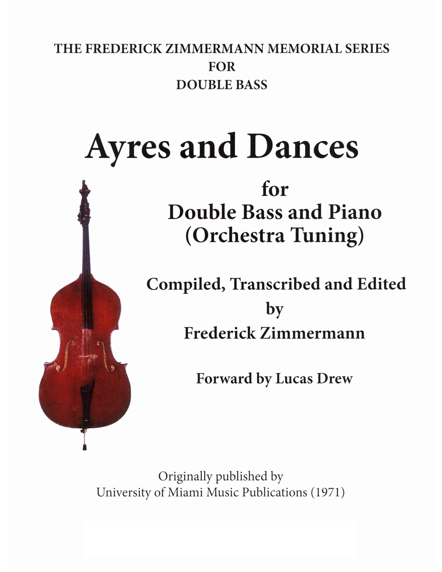 Ayres and Dances for Double Bass & Piano