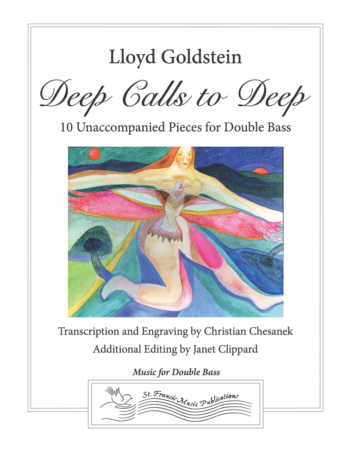 Goldstein Deep Calls to Deep: 10 Unaccompanied Pieces for Double Bass